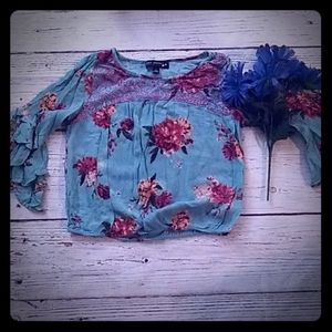 Star scene blouse